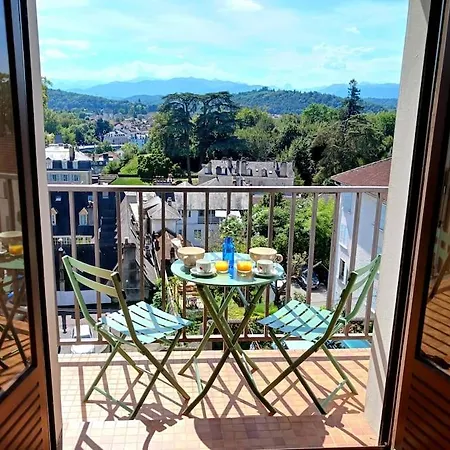 Apartamento Pau Centre Vue Sur Les Pyrenees Pour 2 Nuits Au Minimum Exterior foto